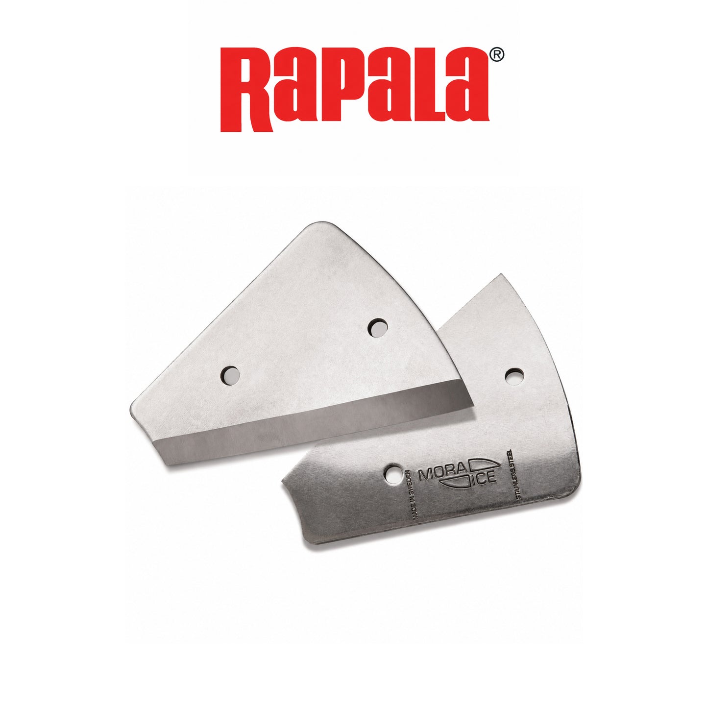 Rapala Lazer Hand Blades 5–8 Inch Durable Steel Ice Fishing Blades