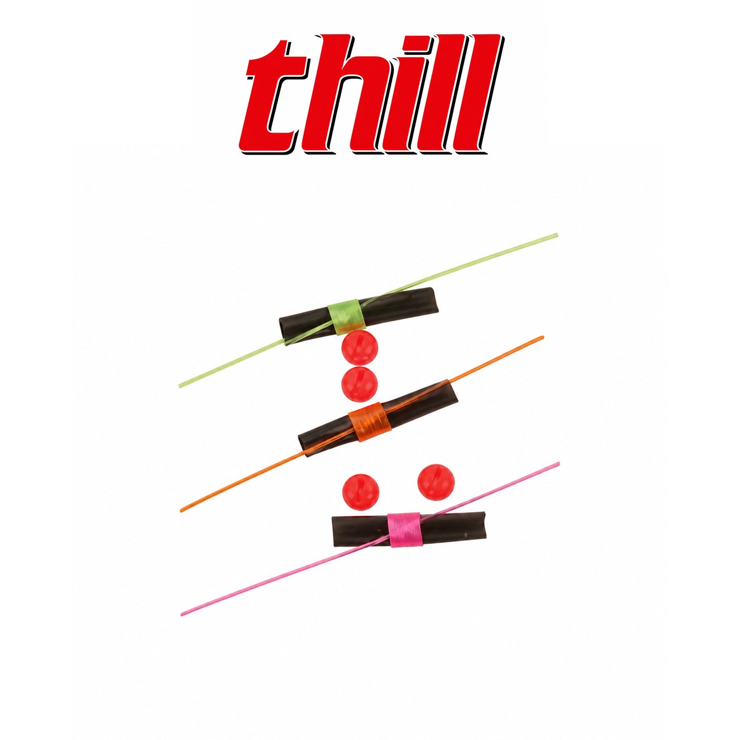 Thill Premium Bobber Stops for Freshwater Fishing