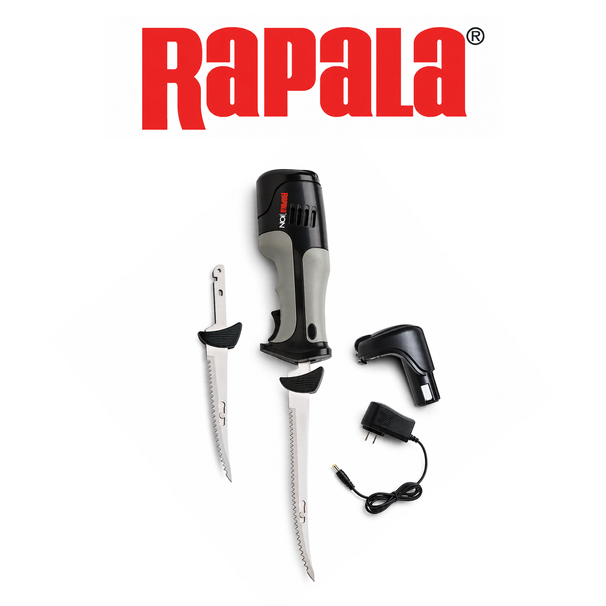 Lithium-Ion Cordless Electric Fillet Knife Combo – Rechargeable Fish Cleaning Kit