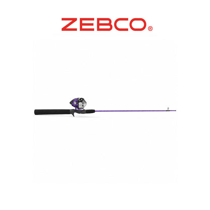 Zebco 202 ZB1 Spincast Reel & Rod Combo + Eagle Claw Tackle Kit