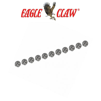 Eagle Claw BB Round Split Shot Sinkers – Reusable Micro Fishing Weights