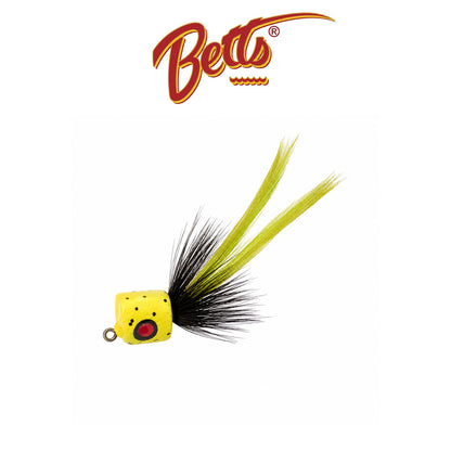 Betts Fat Gnat Size 12 Yellow Fishing Fly