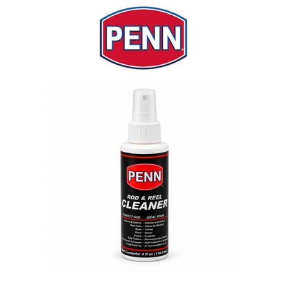 PENN Rod & Reel Cleaner 4 oz – Fishing Equipment Cleaning & Maintenance Spray