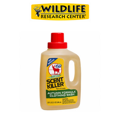 Wildlife Research S.K. Autumn Formula Liquid Clothing Wash 32 fl oz – Long-Lasting Hunting Scent Control