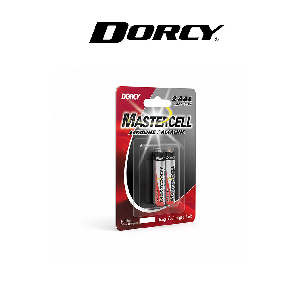 Dorcy Mastercell Alkaline Battery AAA 2-Pack