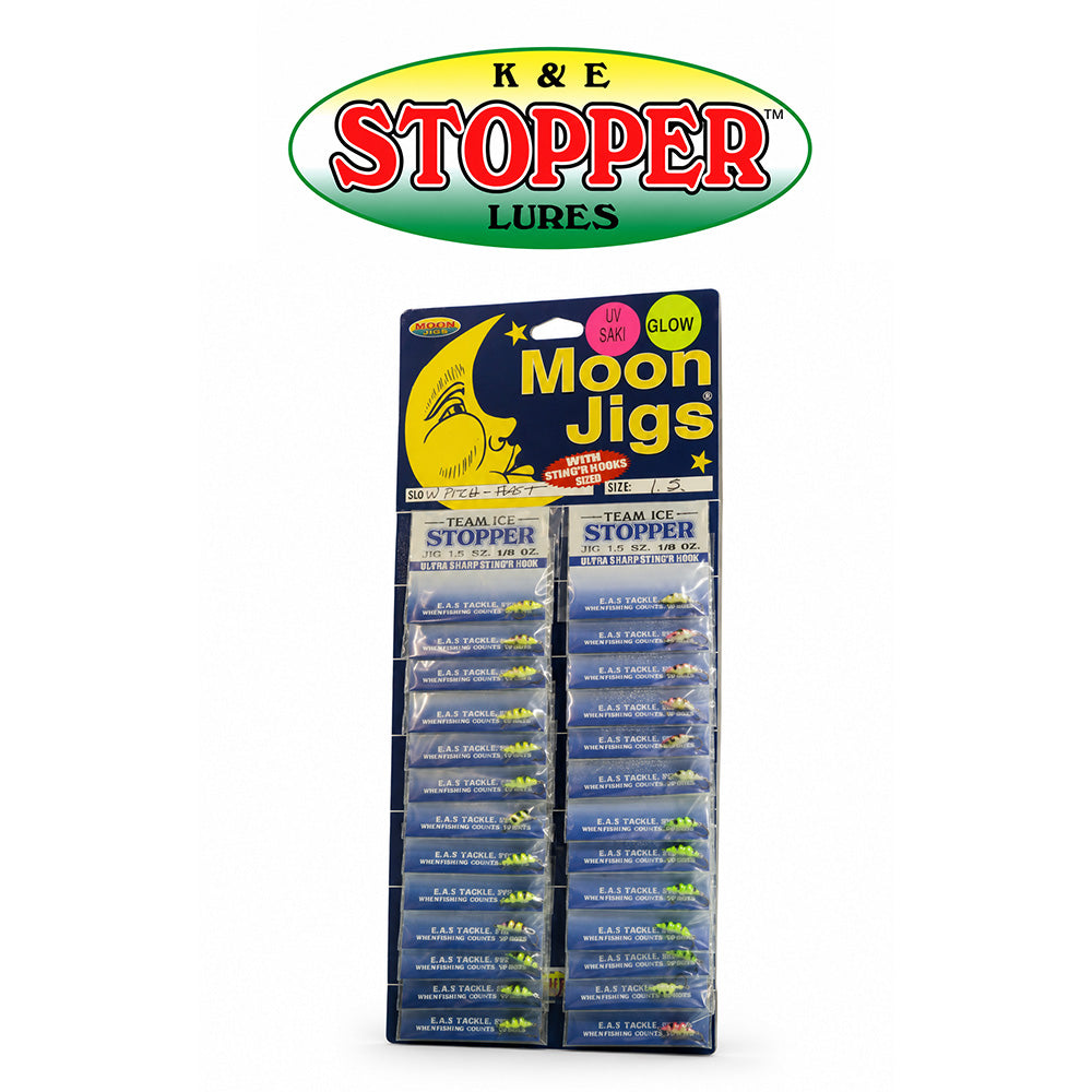 K&E Moon Scale Ice Jig Card Pack