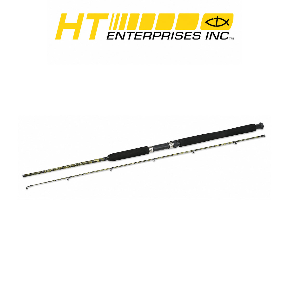 HT Cat Hunter Camo 8' 2-Piece Spinning Rod