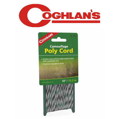 Coghlan’s Camouflage Poly Cord 9050 – Premium Multipurpose Outdoor Utility Cord