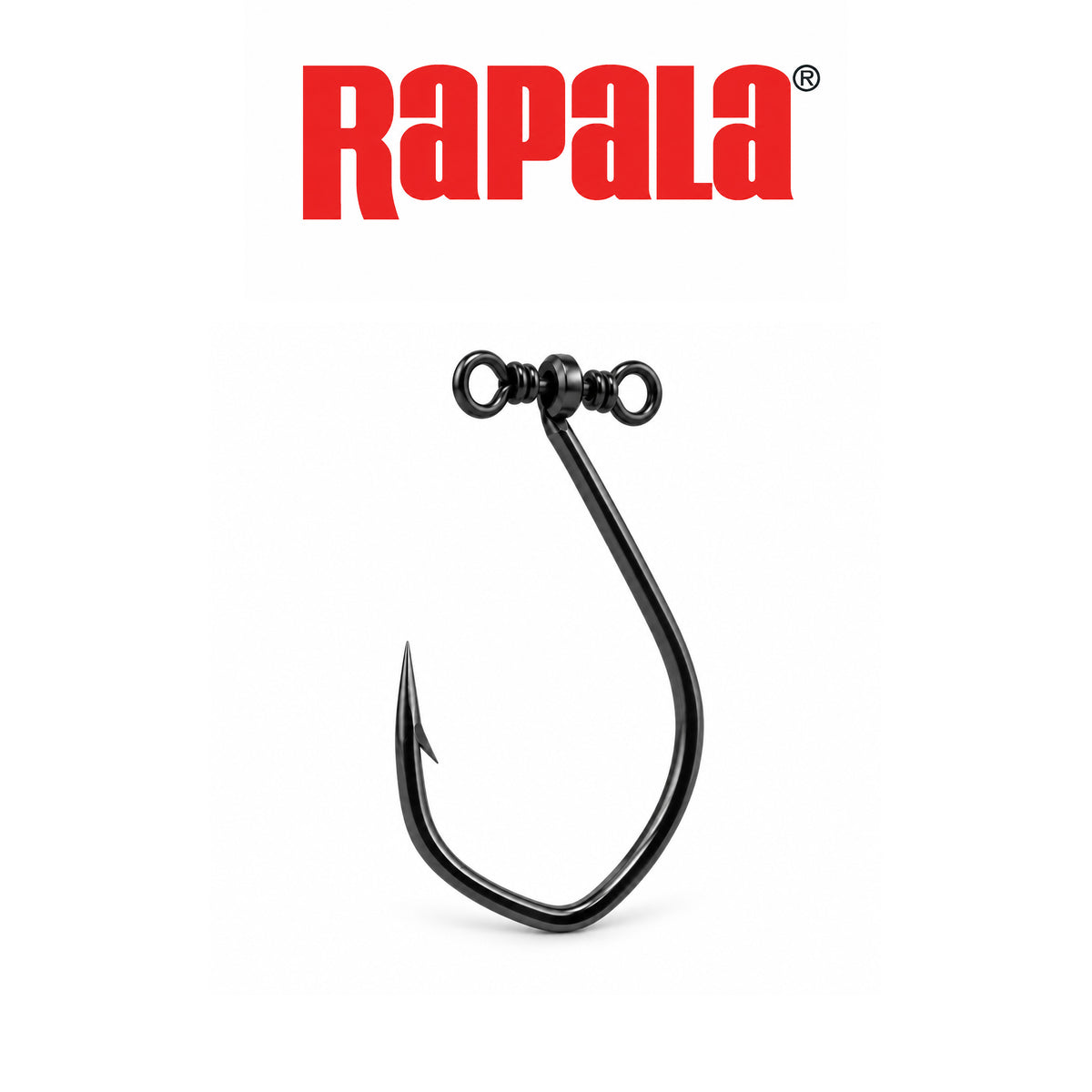 Rapala Spinshot Premium Drop Shot Hook Size 4 – Black Nickel