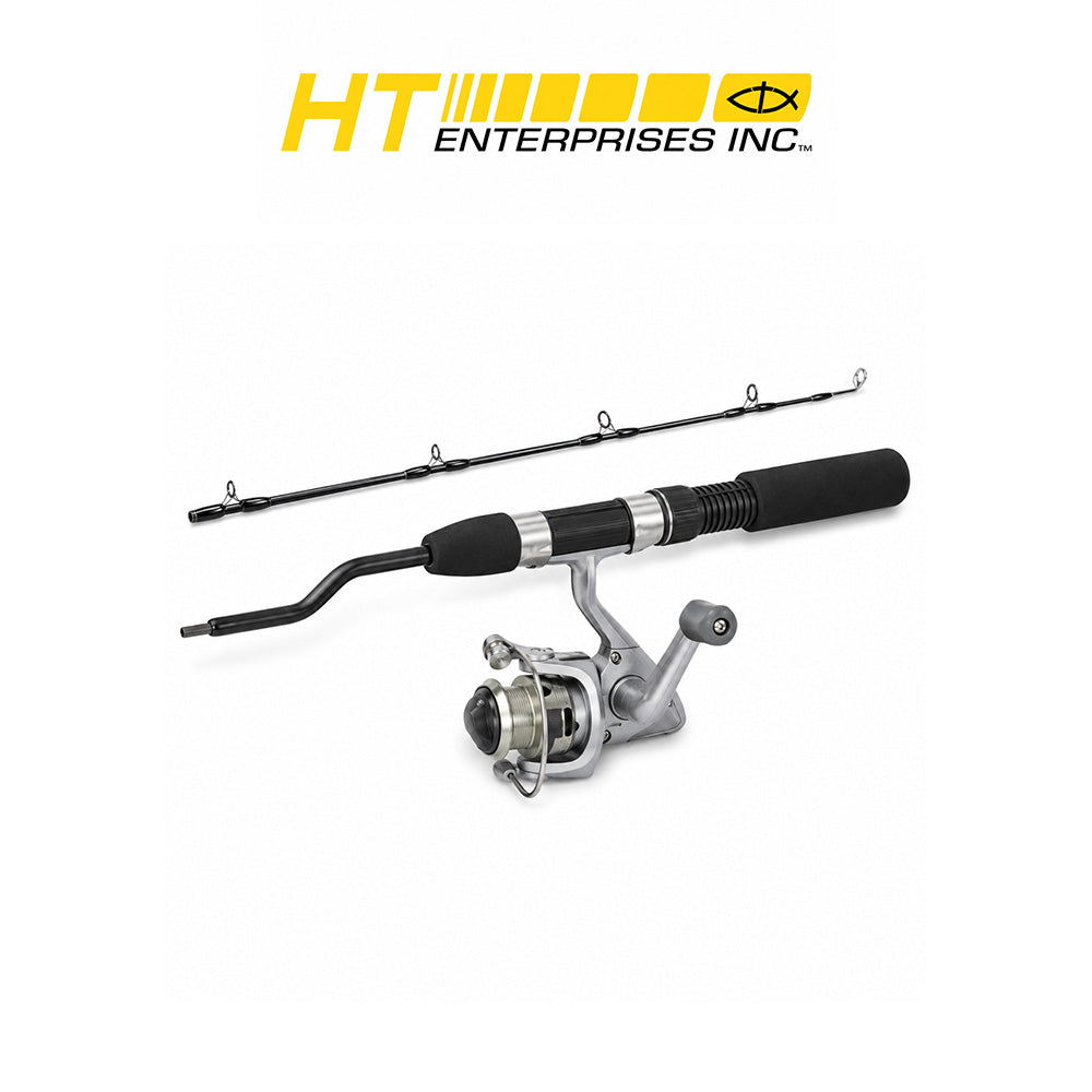 HT Slick Ice 28" Light Action Ice Fishing Combo with IS-502S 2BB Reel