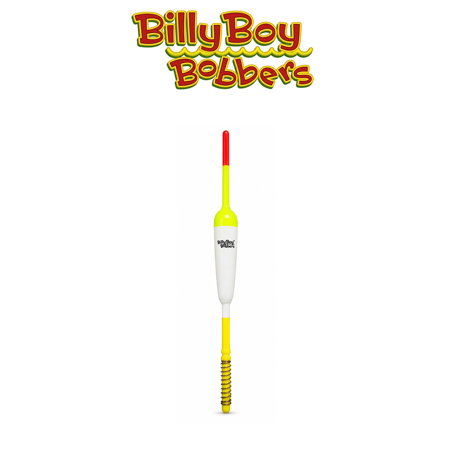 Billy Boy Lighted Balsa Spring Pencil Float 0.38" White - 2 Pack