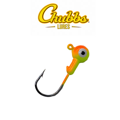 Chubbs Lures Round Jigs - Two-Tone Colors