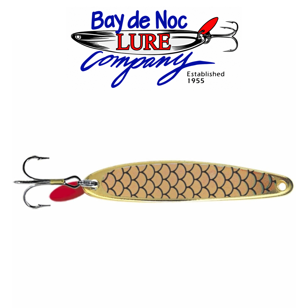 Bay de Noc Swedish Pimple 1/5 oz 3SP Fishing Lure
