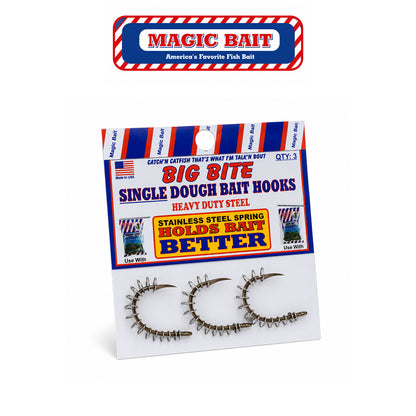 Magic Bait Single Spring Secure Bait Holder Hook