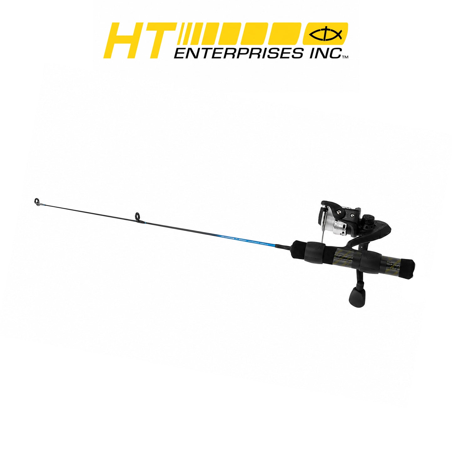 HT Hardwater 24" Ultra-Light Ice Fishing Rod & Reel Combo HWS-24ULSC