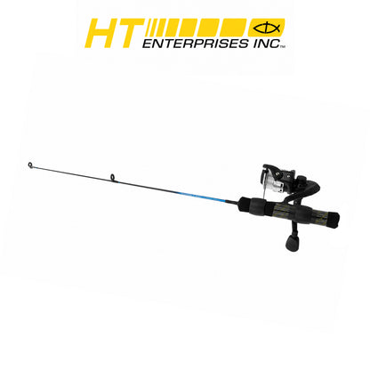 HT Hardwater 24" Ultra-Light Ice Fishing Rod & Reel Combo HWS-24ULSC