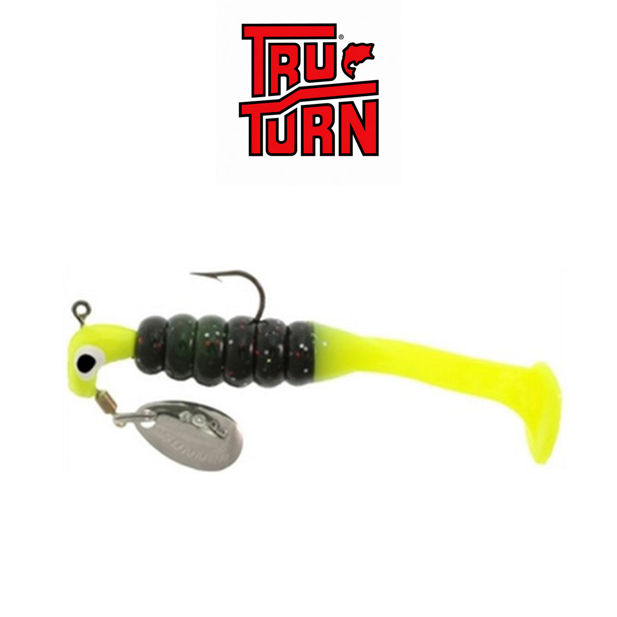 Tru Turn Slab Dragger 1/8 oz #1 Hook Rigged Jig with Extra Body