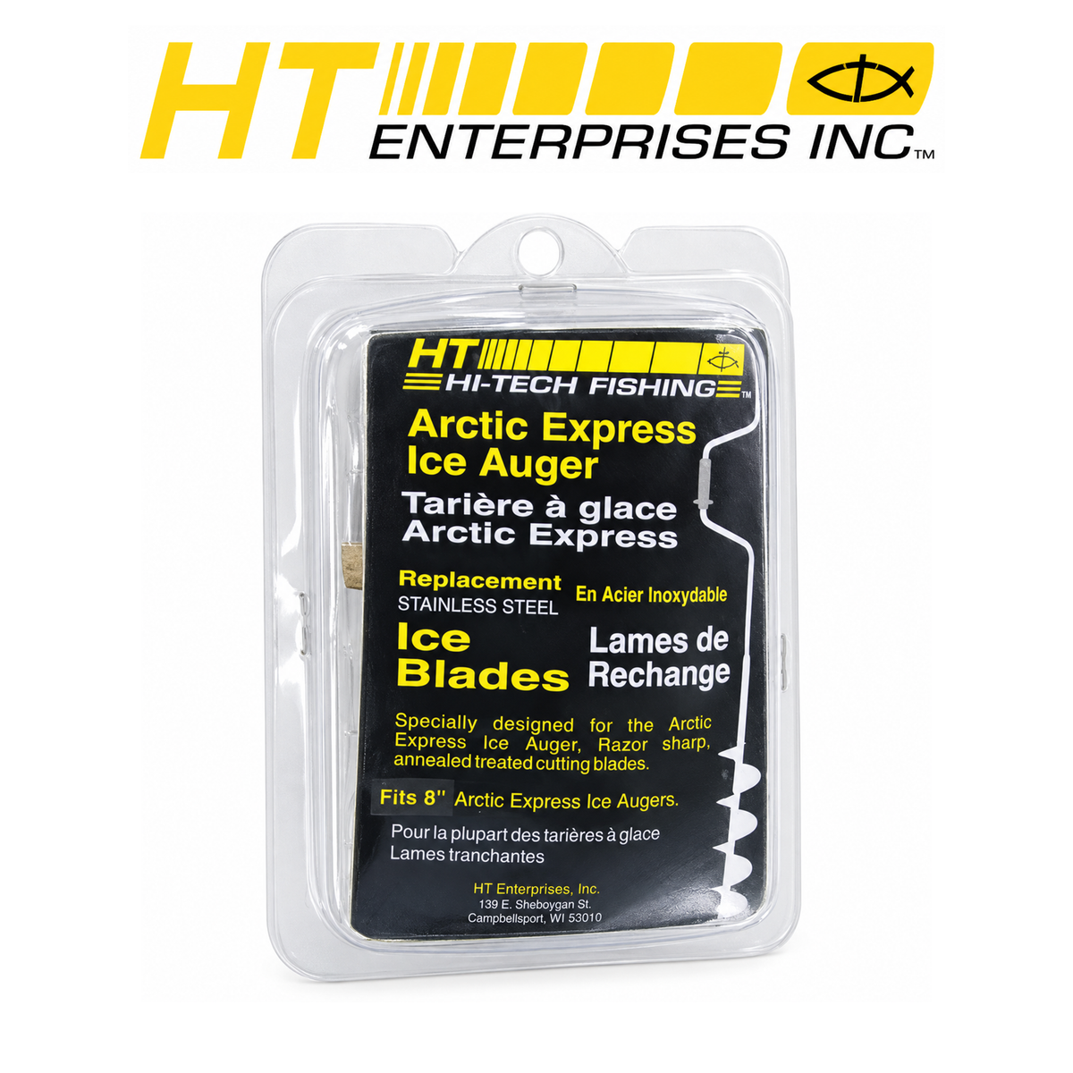 HT Arctic Express Replacement Ice Auger Cutting Blades
