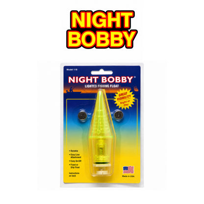 Night Bobby Nibble Light 1.125" Red and Yellow