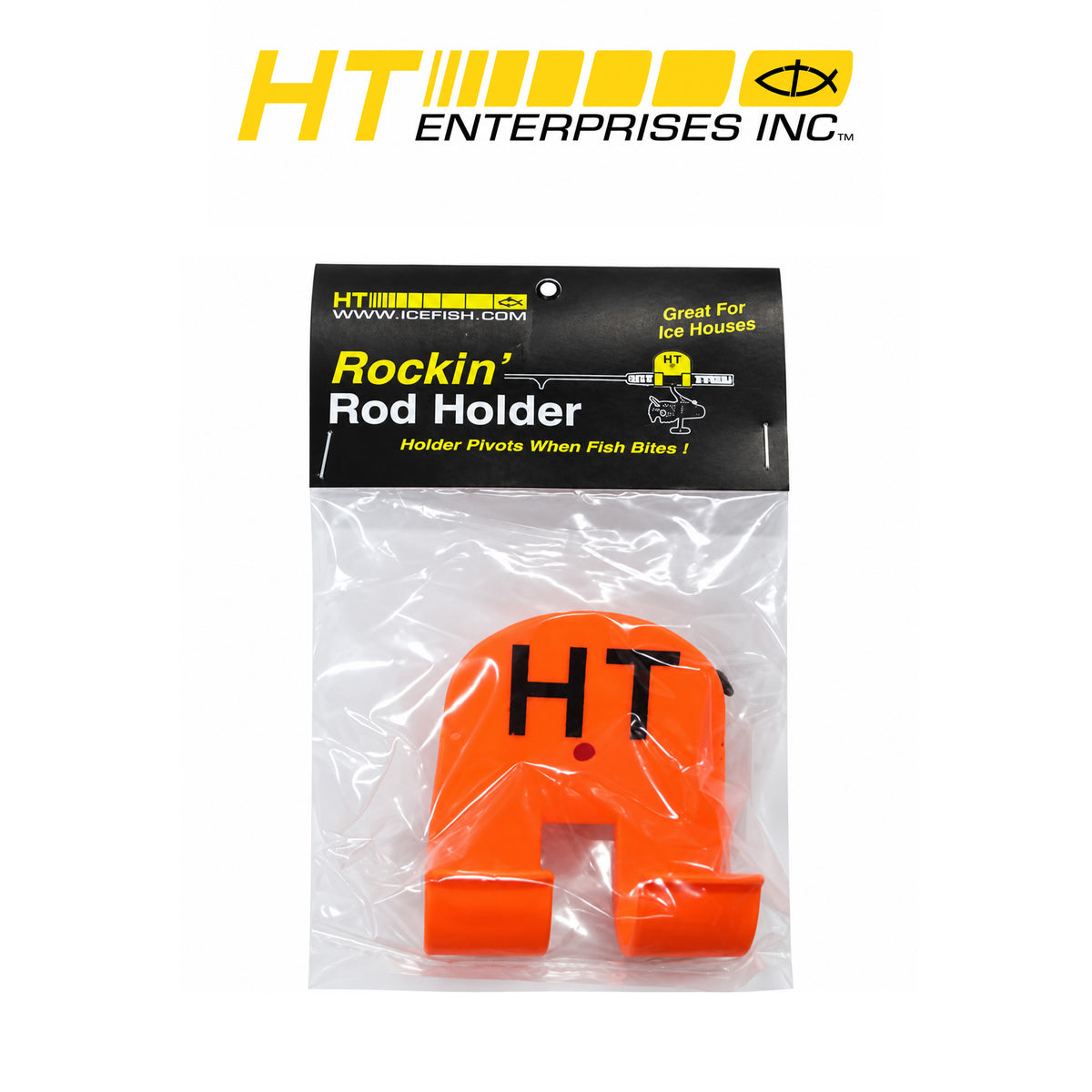 HT Enterprises Rockin Rod Holder Durable Tip-Down Style Fishing Rod Holder