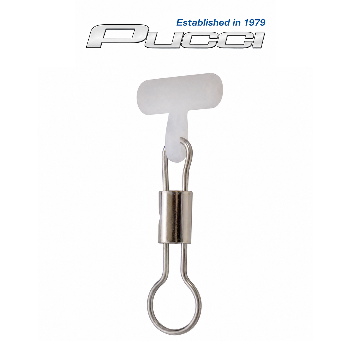 PUCCI Premium Sliding Swivels with Connecting Link – Small, 2-Pack