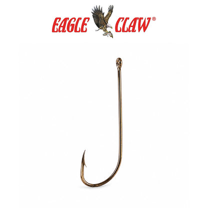 Eagle Claw 2X Long Offset Fishing Hooks 5-Pack