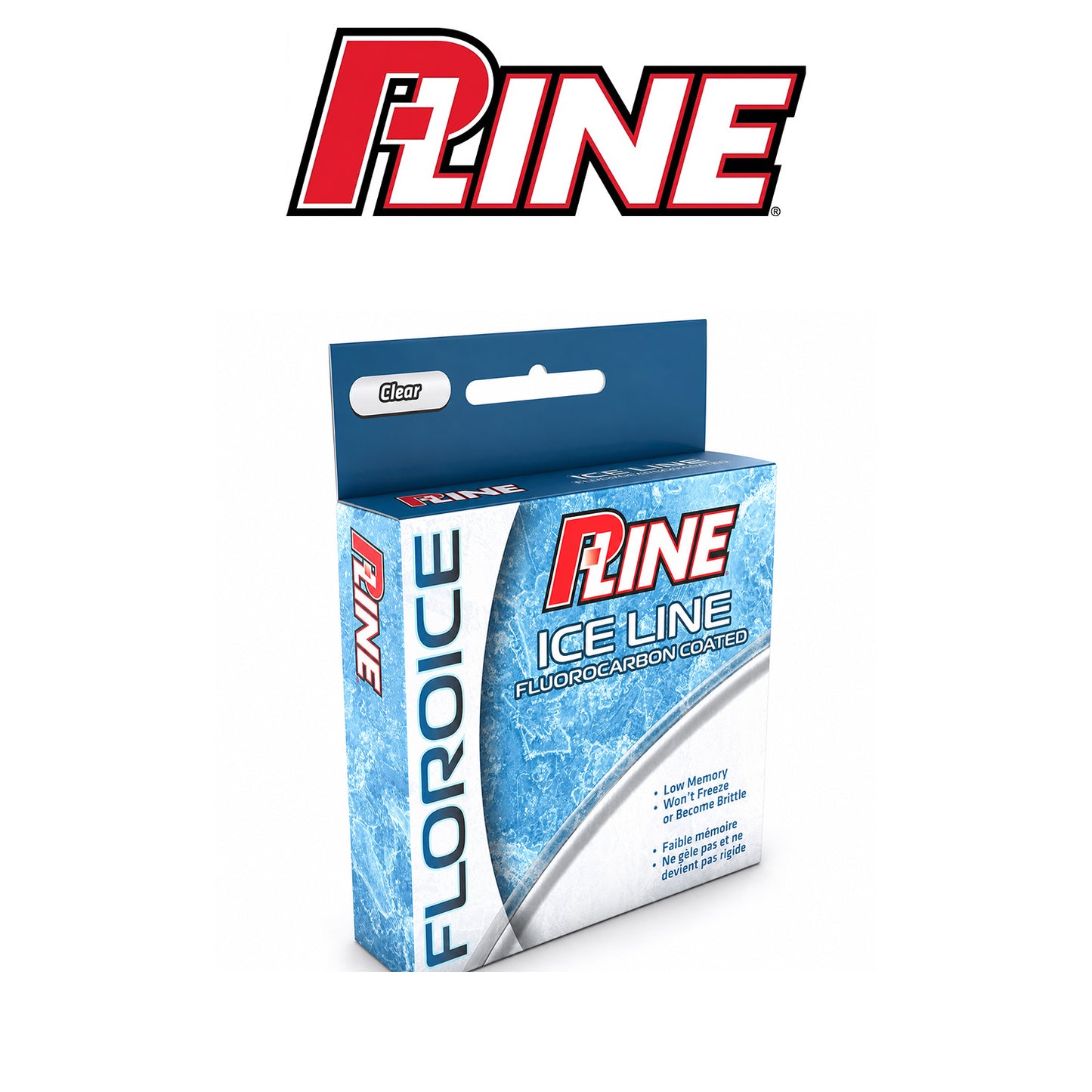 P-Line FloroIce 100-Yard Ice Fishing Line - FCI