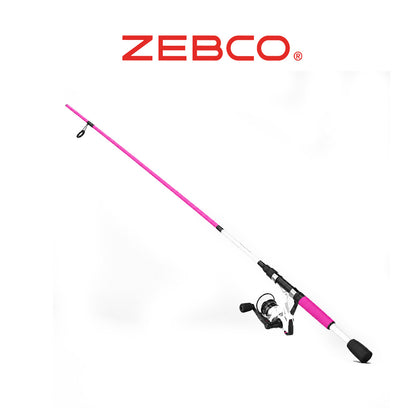 Zebco Roam 6'0" Medium-Light Spinning Combo – Pink