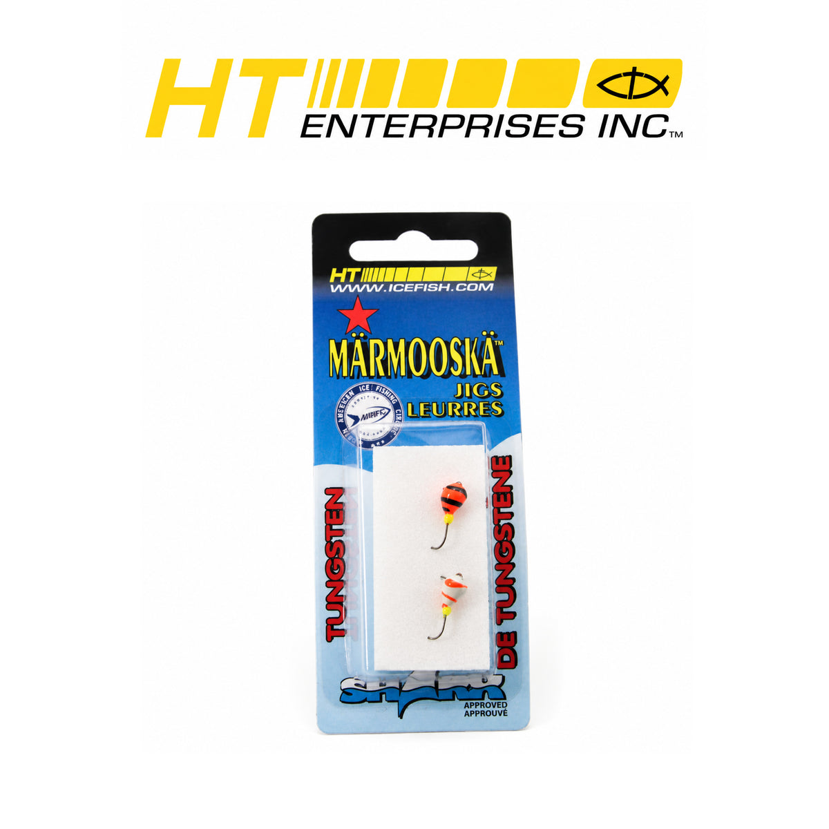 HT Lunar Glow Lure Assortment #10 – 12-Pack Assorted Glow Colors