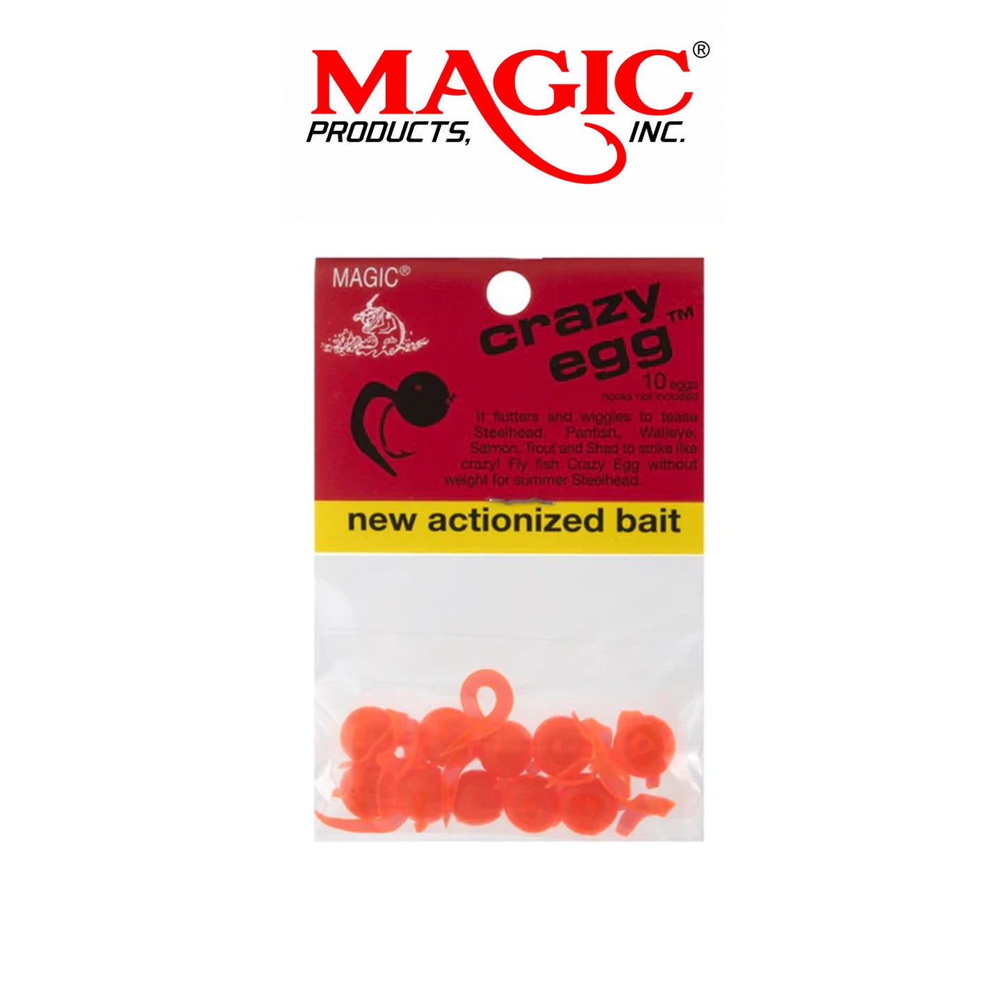 Magic Products Crazy Egg Glow Fishing Bait
