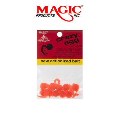 Magic Products Crazy Egg Glow Fishing Bait