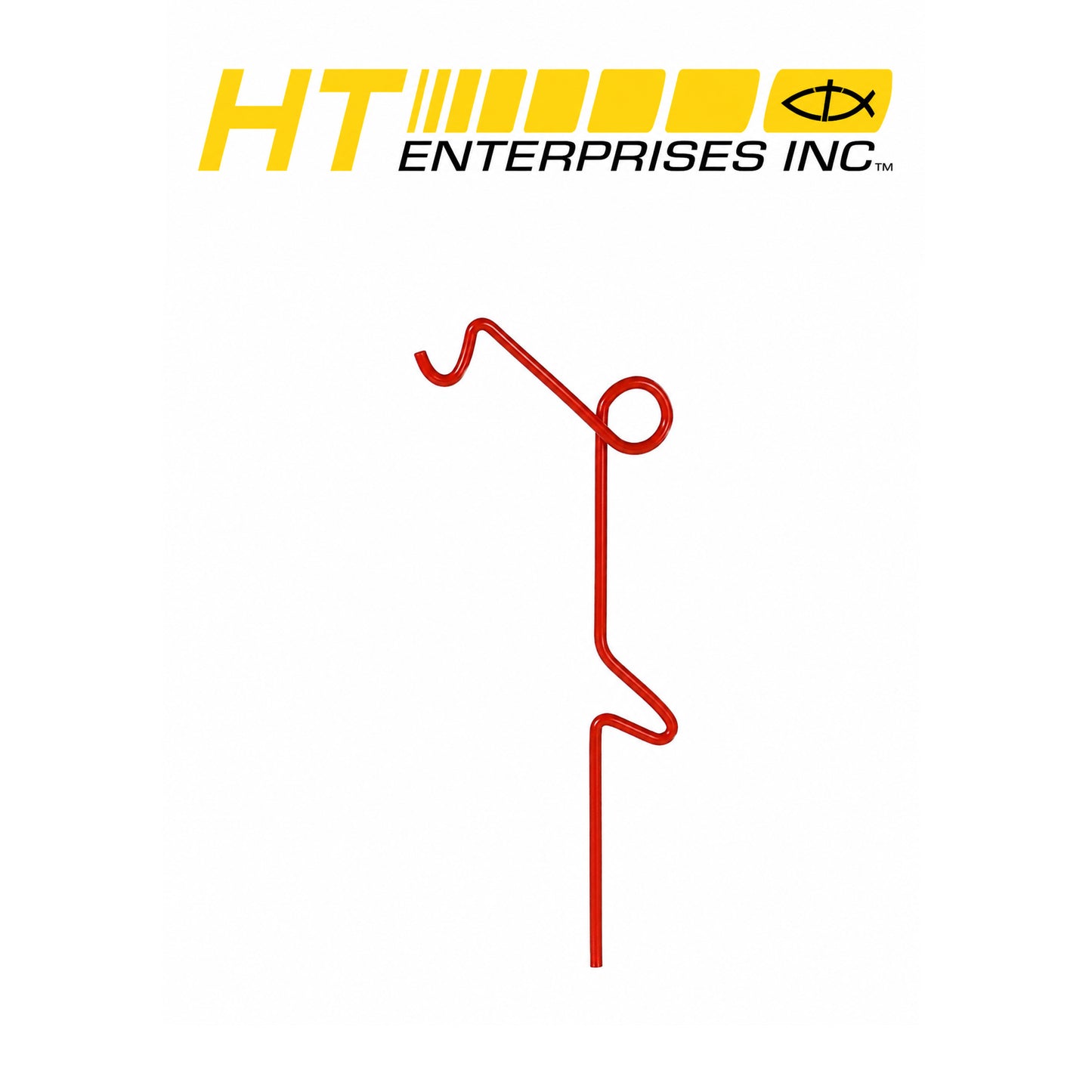 HT 30" Red Heavy Duty Bank Rod Holder