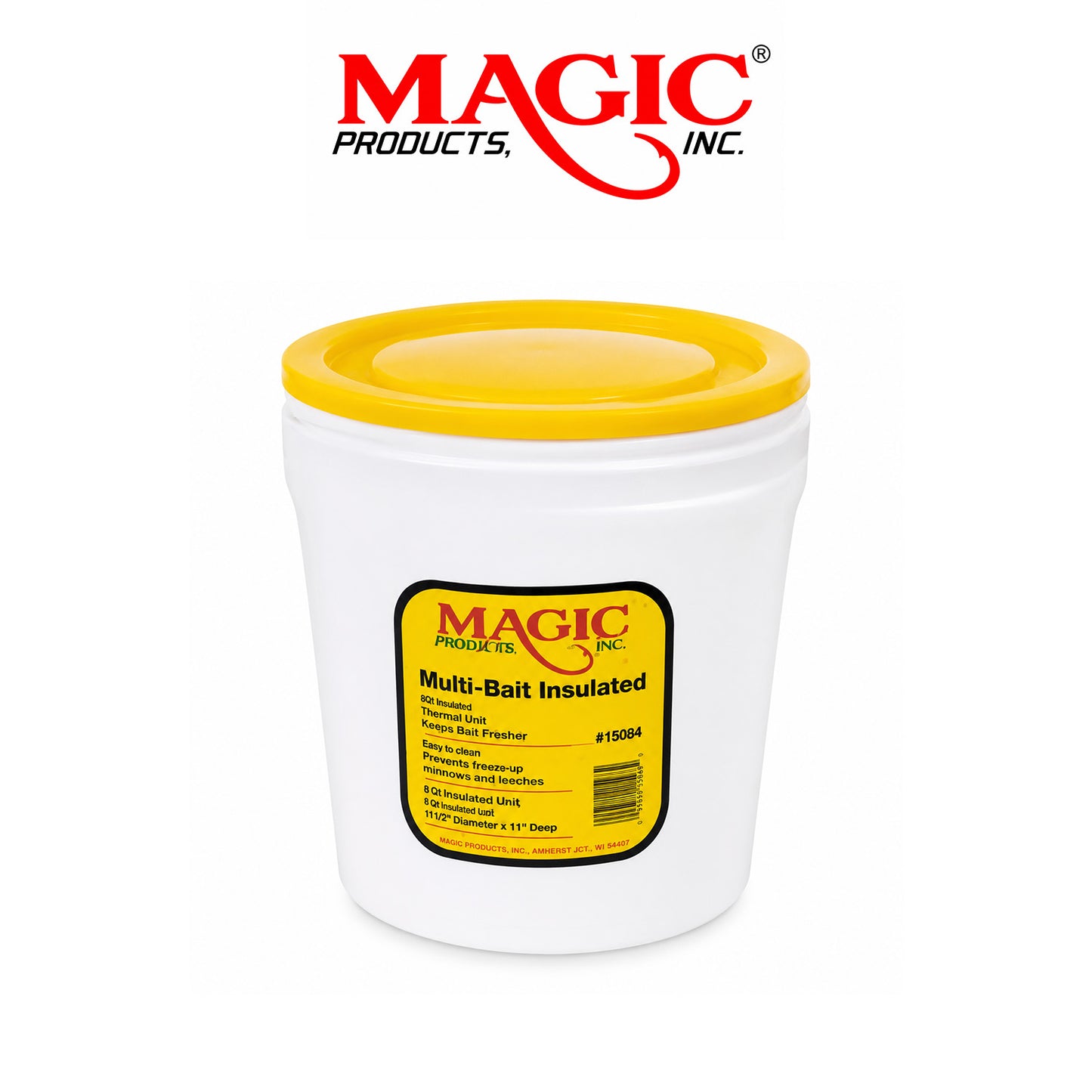 Magic Products 8 Qt. Bait Container