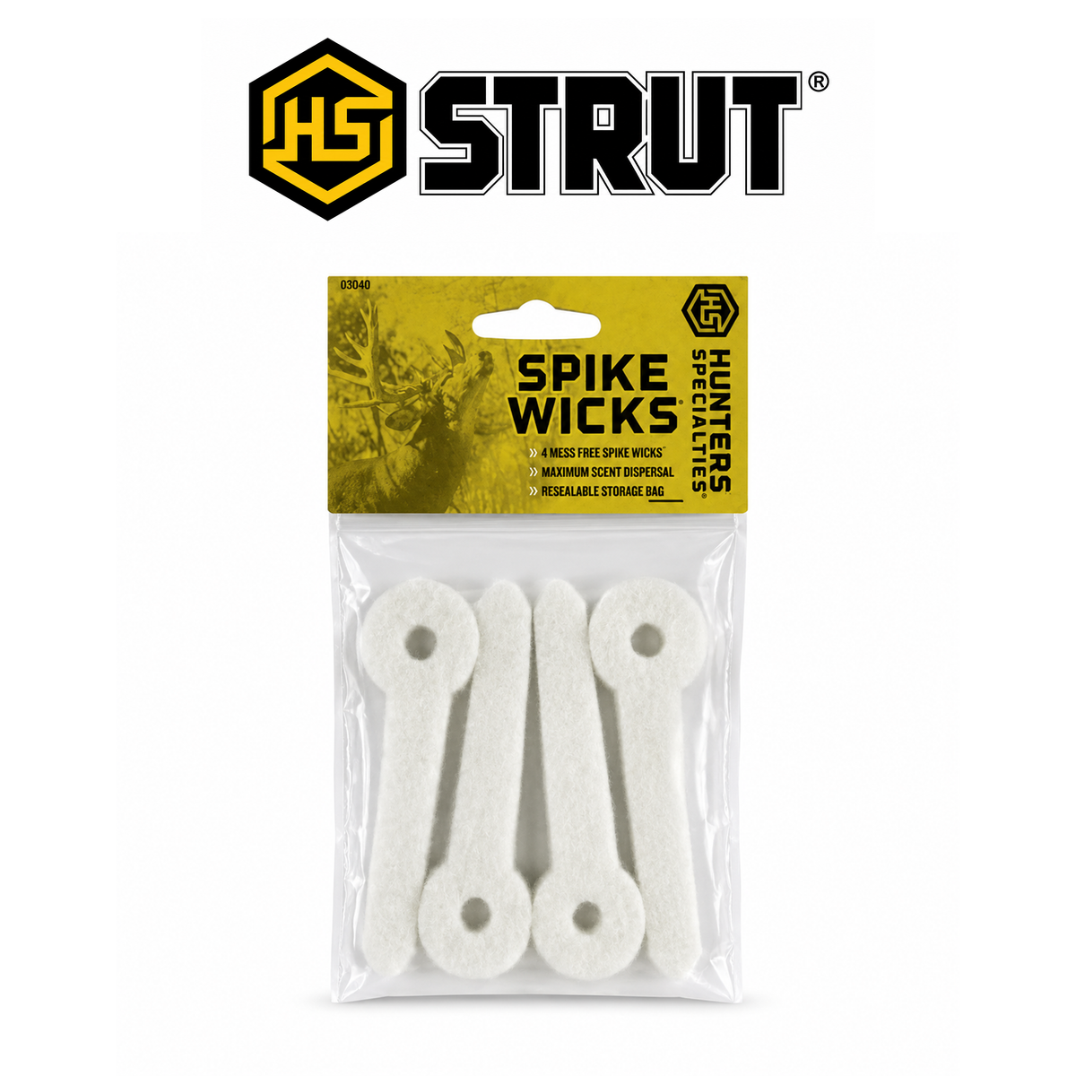 HS Spike Wicks – Premium 4-Pack Scent Dispersion Wicks
