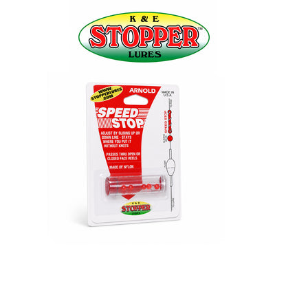 K & E Speed Stop Bobbers 5-Pack – Red