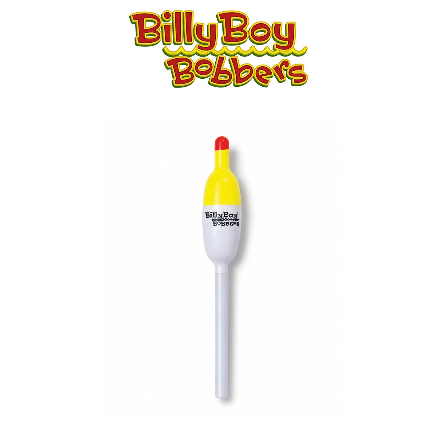 Billy Boy Bobbers Balsa Slip Unweighted Pencil Bobbers 0.38" White 18-Pack