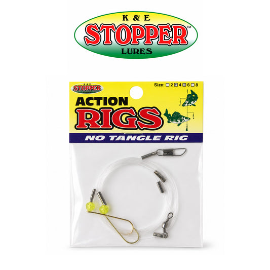 k&E Perch & Crappie Rig Assorted Fishing Rig with Hooks, Beads & Small Lures