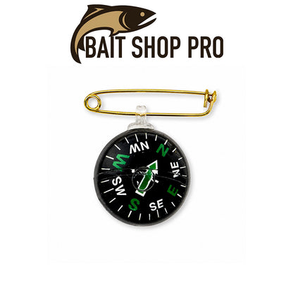 Danielson Pin-On Ball Compass – Liquid Filled Navigation Tool