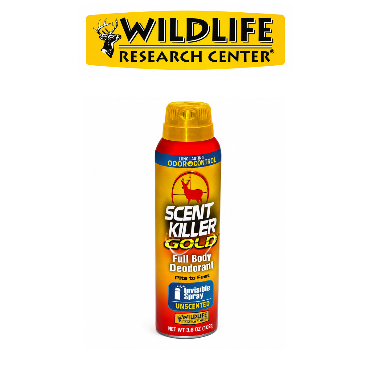 Wildlife Research Scent Killer® Gold® Full Body Deodorant Spray