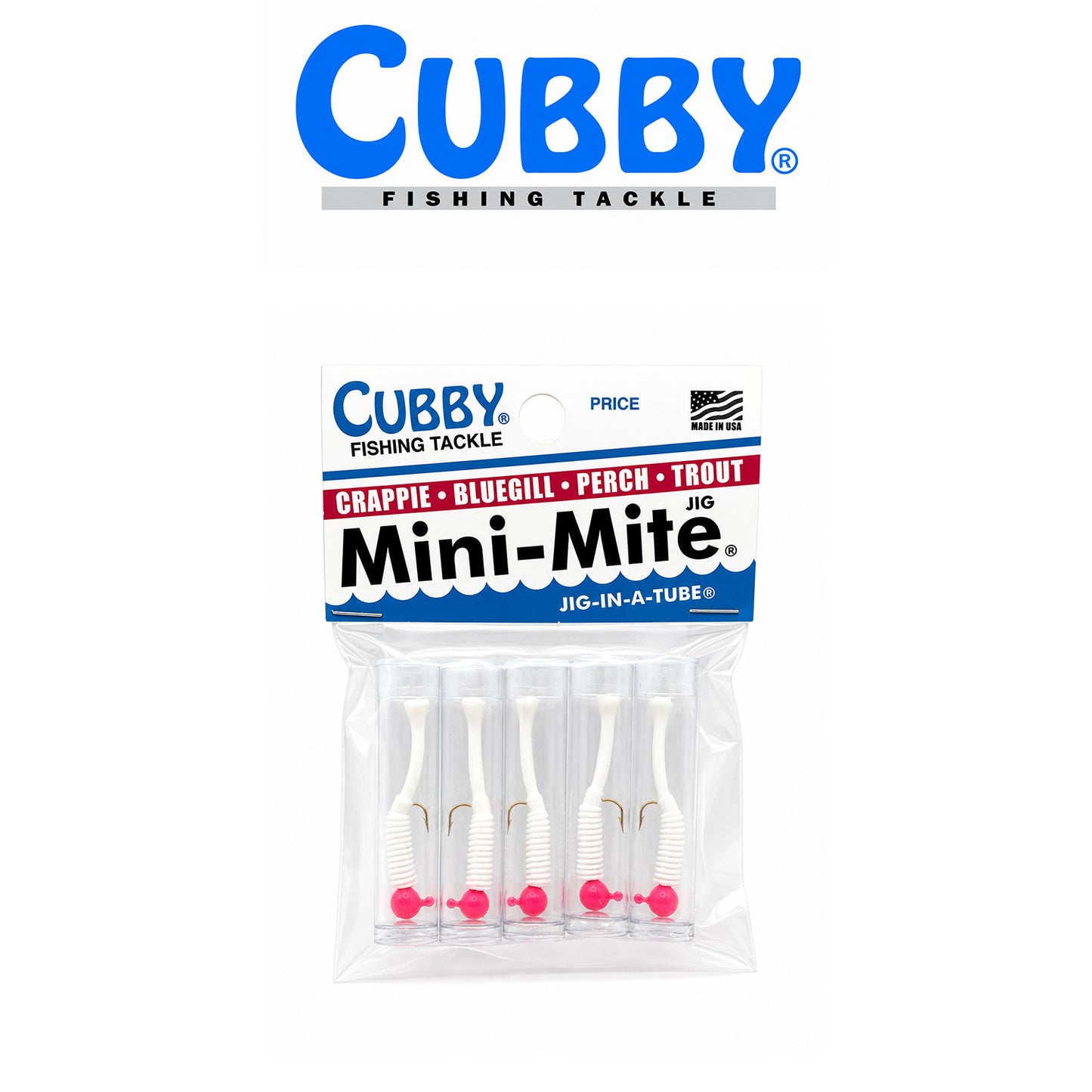 Cubby Mini-Mite Jig in a Tube 5pk 1/32 oz