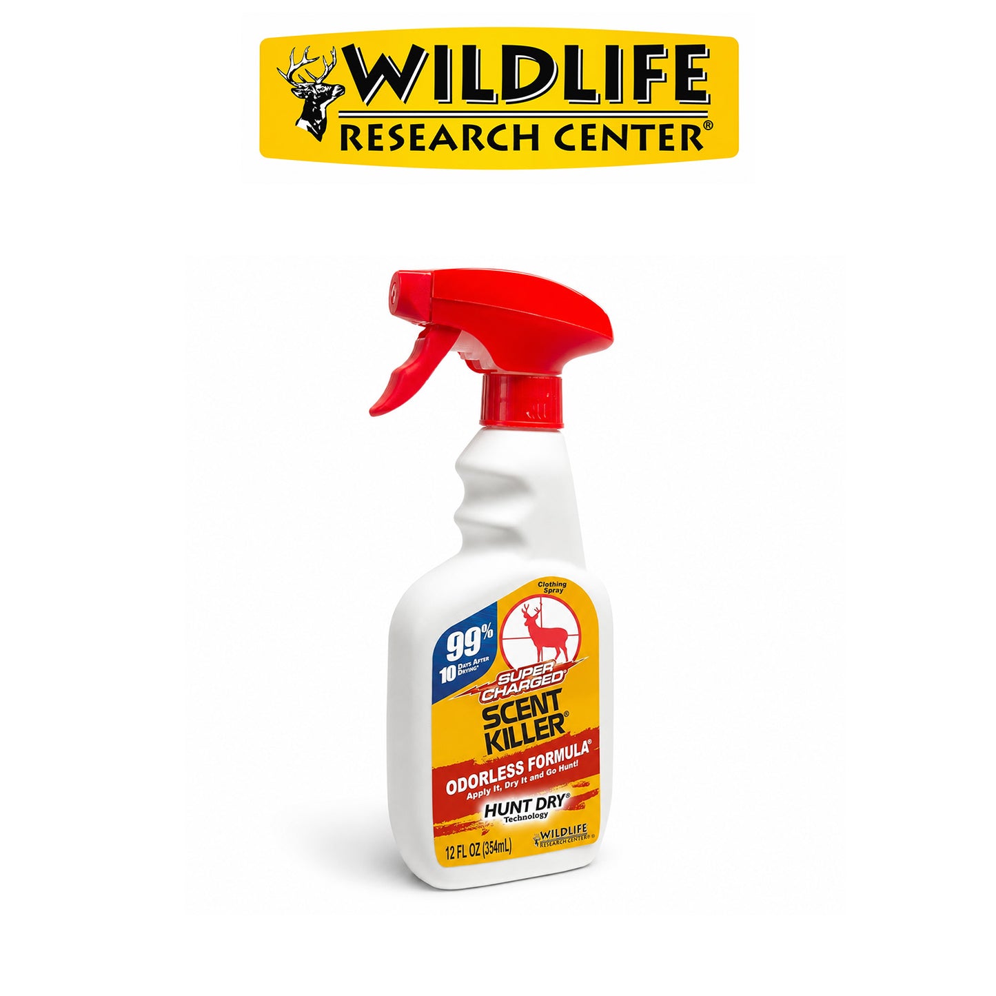 Wildlife Research Scent Killer Super Charged 12 fl oz Long-Lasting Hunting Scent Eliminator Spray