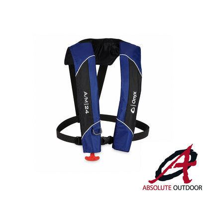 Absolute Outdoor Manual Inflatable Life Jacket