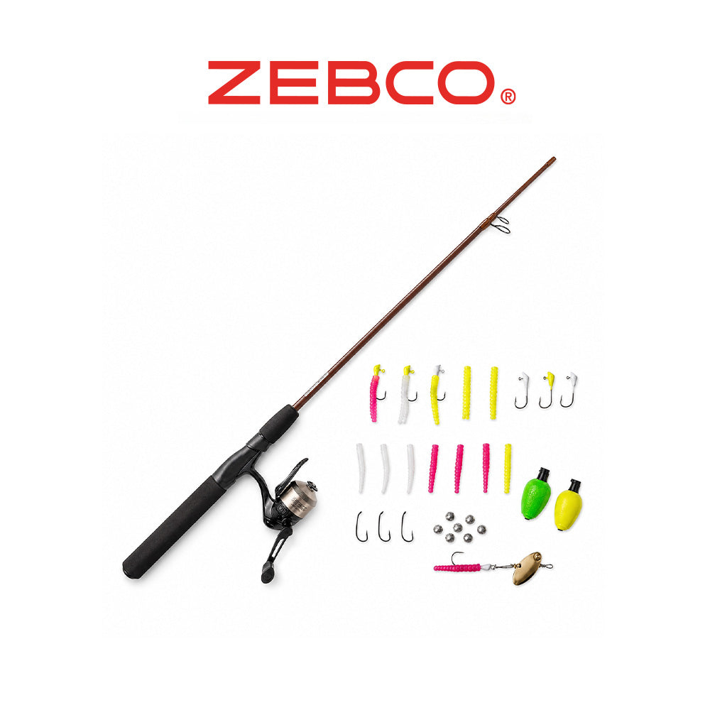 Zebco 33 Mr. Crappie 6'6" Ultra-Light Spinning Combo Kit