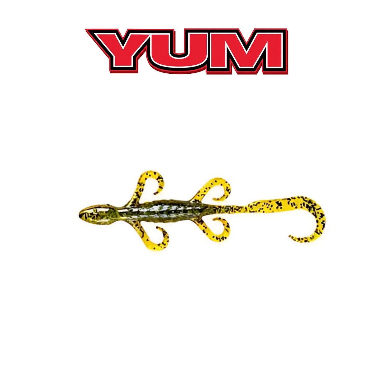 YUM 6" Lizard Soft Plastic Fishing Bait 10-Pack