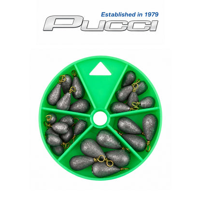 Pucci Bass Casting Sinkers Assortment