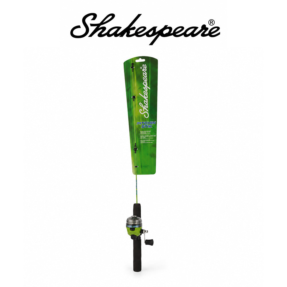 Shakespeare Pitchin Stik Right-Hand Spincast Combo Size 6