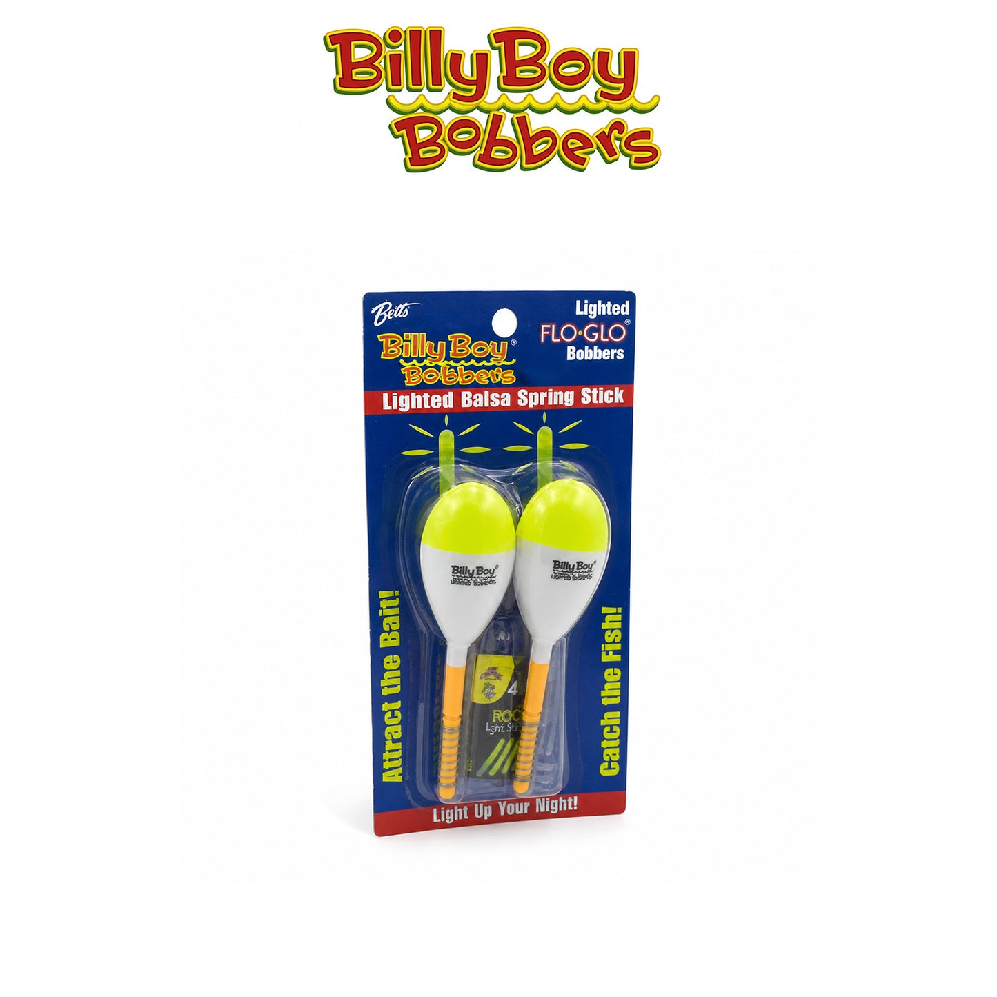 Mr Crappie Balsa Sprang Thang Oval 1" Y/G 2 Pk