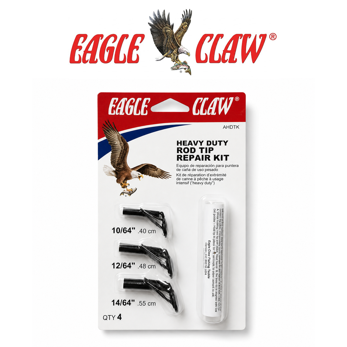 Eagle Claw Fishing Rod Tip Repair Kit
