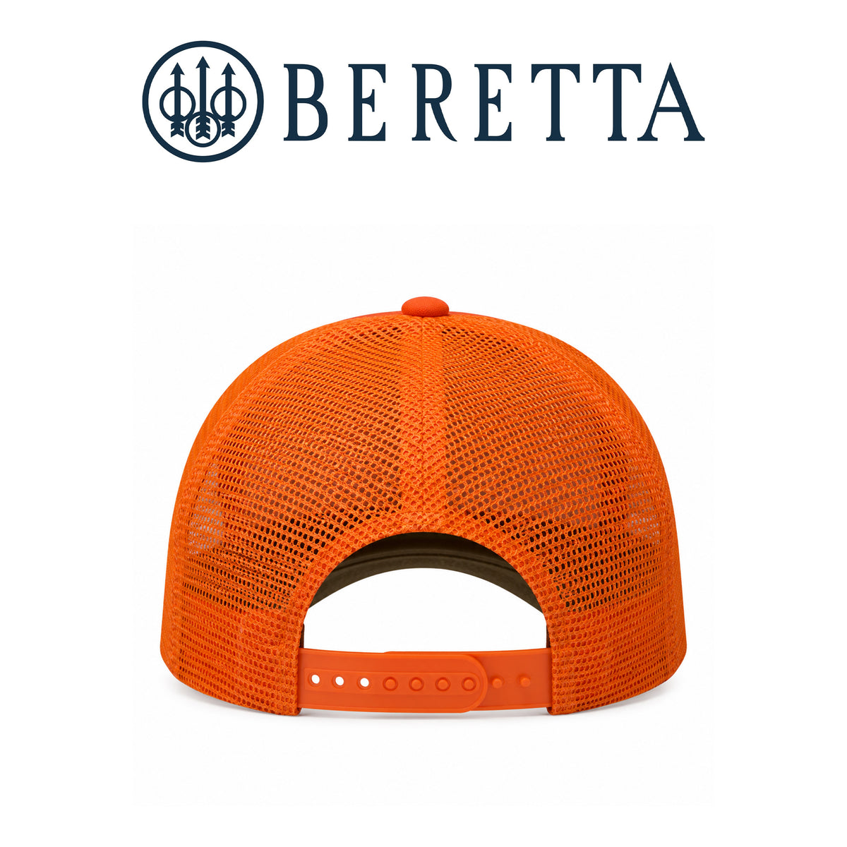 Beretta Blaze Orange Open Stock Mesh Back Cap