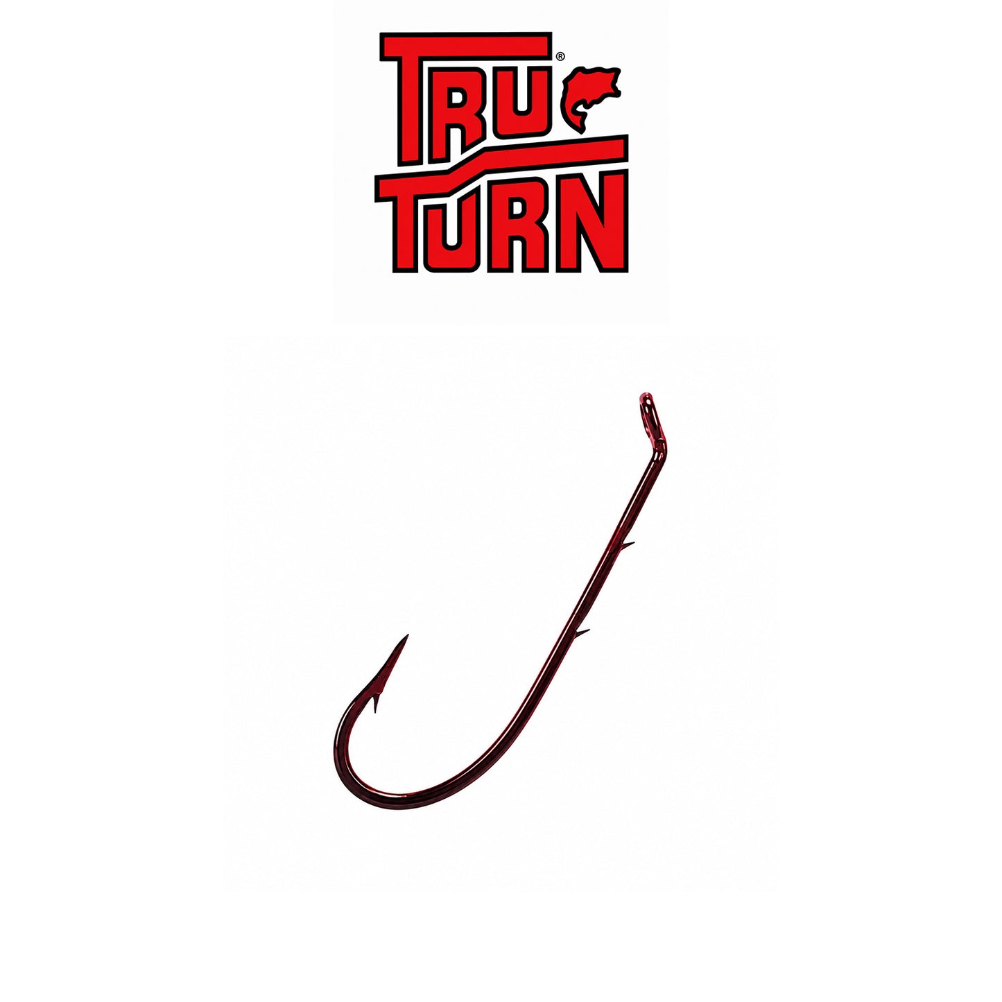 Tru Turn Double Bait Baitholder Hook Size 1-10 Blood Red